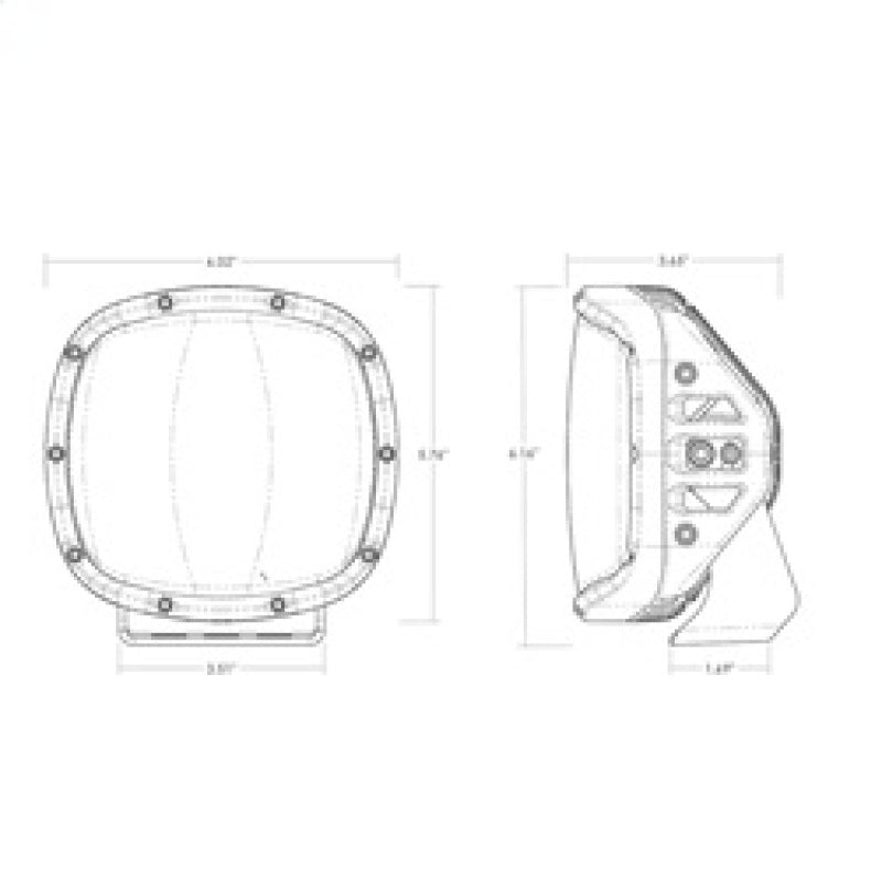 Rigid Industries 300415 Adapt XP Xtreme Powersports LED Light (Pair)