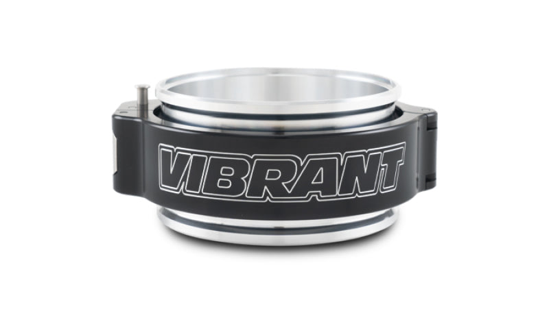 Vibrant 32517 3.5in O.D. Aluminized HD 2.0 Clamp Assembly - Anodized Black