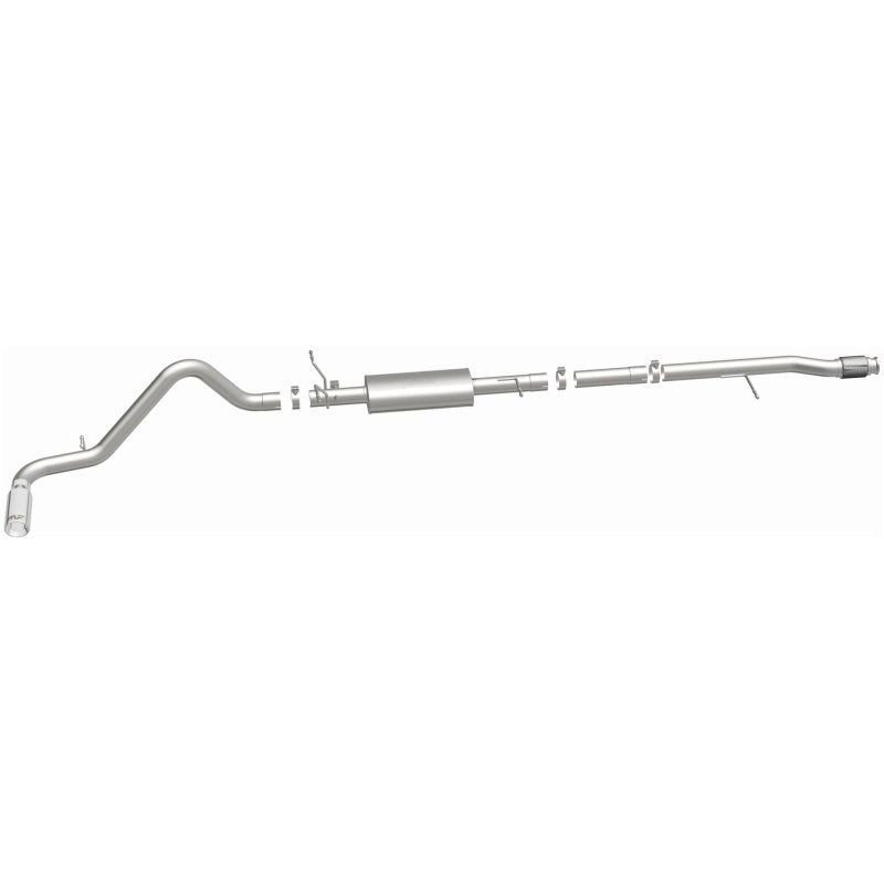 Magnaflow 15267 14 Chevy Silverado V8 5.3L CC/EC Cab Single P/S Rear Exit Stainless Cat Back Perf Exhaust