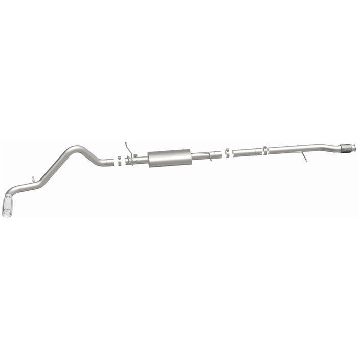 Magnaflow 15267 14 Chevy Silverado V8 5.3L CC/EC Cab Single P/S Rear Exit Stainless Cat Back Perf Exhaust