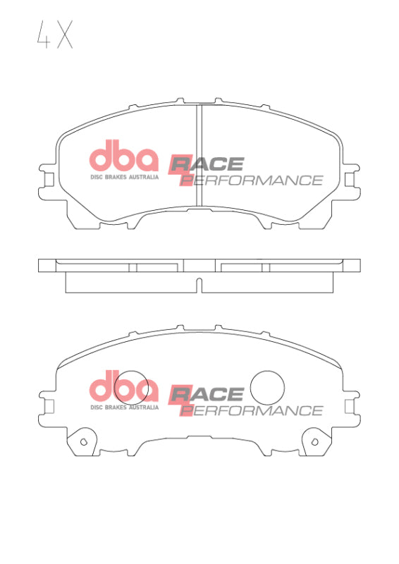 DBA DB2341RP 2023+ Nissan Z (Z34) RP Performance Front Brake Pads
