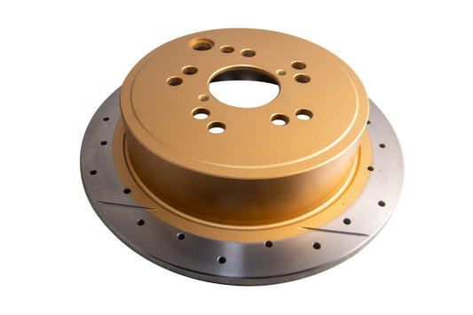DBA DBA2659X-10 12+ Subaru/Scion BRZ/FR-S (AU Spec) 10 Lug Slot Rear Drilled & Slotted Street Series Rotors