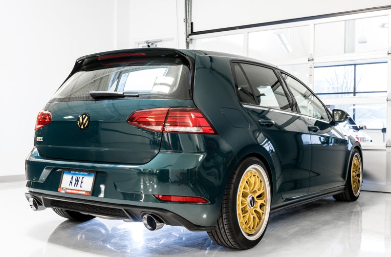 AWE Tuning 3015-32096 Volkswagen GTI MK7.5 2.0T Touring Edition Exhaust w/Chrome Silver Tips 102mm