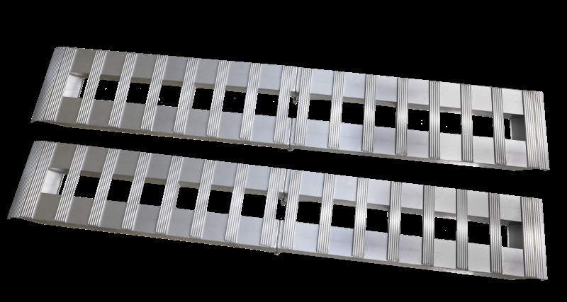 GEN-Y Hitch GH-102595 Gen-Y Heavy-Duty 8ft Aluminum Foldable Loading Ramps 15in x 96in 3K Capacity Per Ramp - Pair