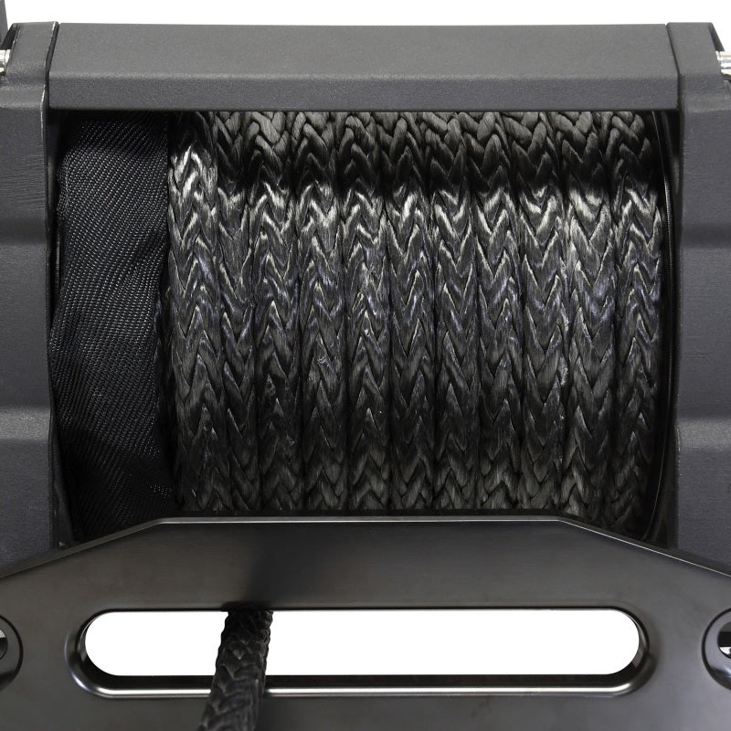 Superwinch 1518001 18000 LBS 12V DC 33/64in x 79 ft Synthetic Rope Tiger Shark 18000SR Winch