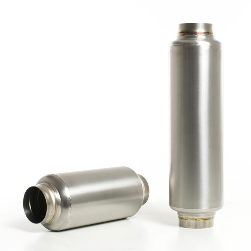 Ticon 116-07613-0000 Industries 12in OAL 3.0in In/Out Ultralight Titanium Muffler