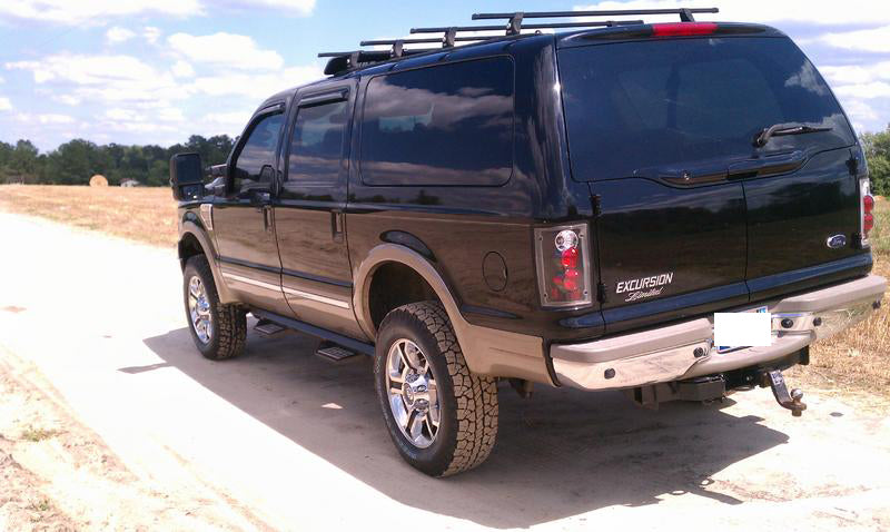 SPYDER 5002914 Spyder Ford Excursion 00-06/Econoline 150/250/350/450/550 95-06 Euro Tail Lights Blk ALT-YD-FEC00-BK