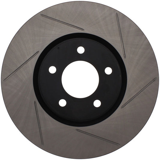Stoptech 126.45078SL StopTech Power Slot 07-09 Mazdaspeed3 Slotted Left Front Rotor