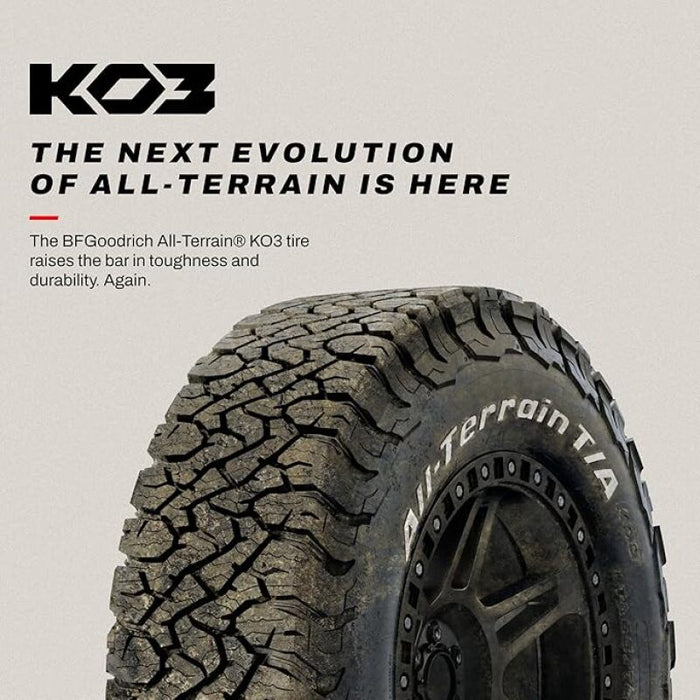 BFGoodrich 09100 All Terrain T/A KO3 LT265/70R17 123/120S