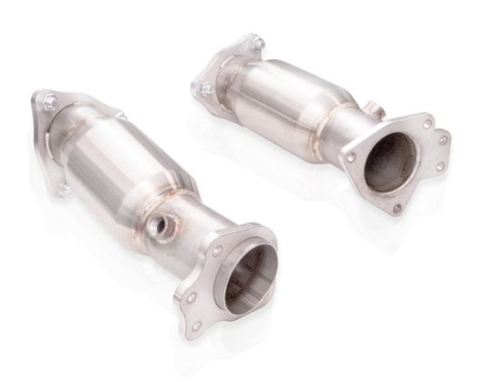 Stainless Works C8CATLDS 20-21 Chevrolet Corvette C8 6.2L High-Flow Catted Midpipe Kit 3in