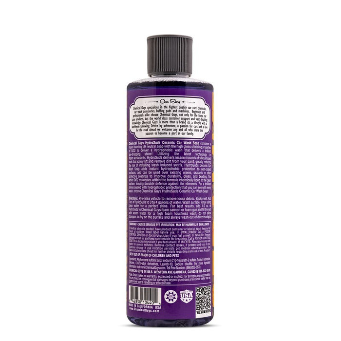 Chemical Guys CWS21216 HydroSuds Ceramic Car Wash Soap - 16oz