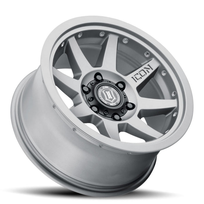 ICON 21817856547TT Rebound Pro 17x8.5 5x4.5 0mm Offset 4.75in BS 71.5mm Bore Titanium Wheel