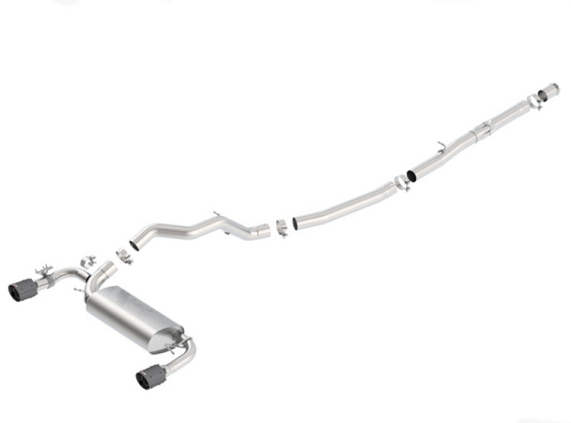 Borla 140730CFBA 16-17 Focus RS Turbocharged 2.3L Single Split Exit ATAK Catback Exhaust