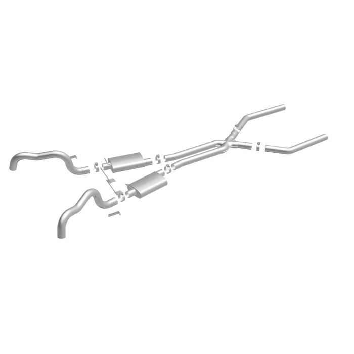 Magnaflow Perf Exhaust MAG15899 67-74 GM F Body 3in Dual Exhaust System