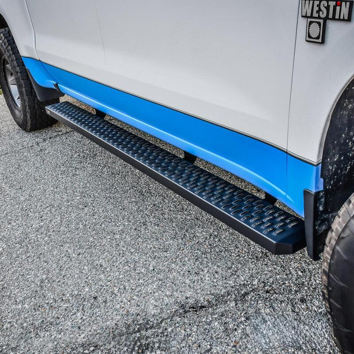 Westin 27-74745 Grate Steps Running Boards 90 in - Textured Black