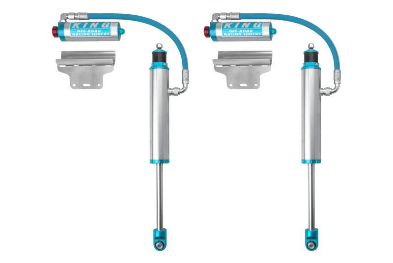 King Shocks 25001-121A 2005+ Toyota Tacoma (6 Lug) Rear 2.5 Dia Remote Reservoir Shock w/Adjuster (Pair)