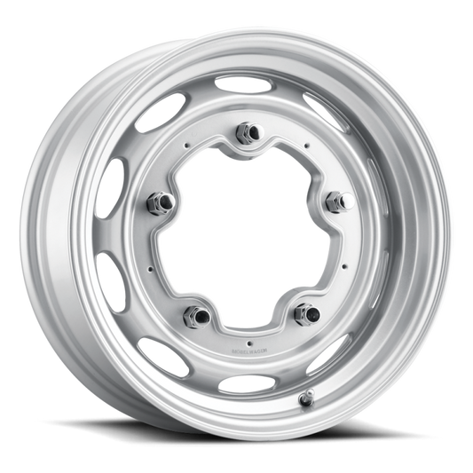 Mobelwagen MW-520S-55520+20 MW-520S Interceptor 15x5.5in / 5x205 BP / 20mm Offset / 156mm Bore - Silver Wheel