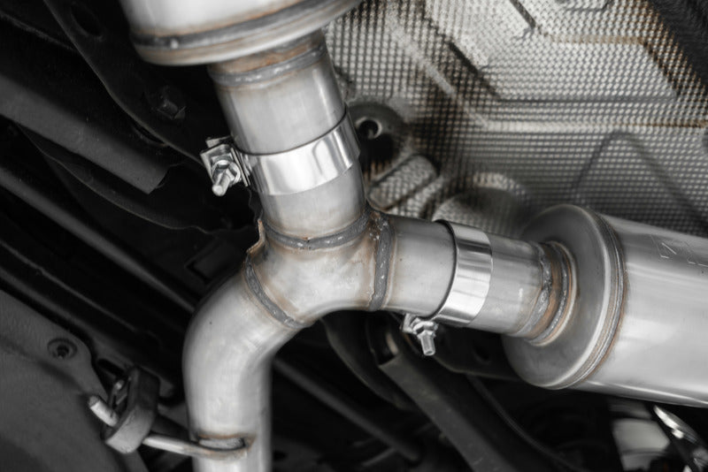 MBRP S47063CF 2019+ Hyundai Veloster N 2.0L Turbo 3in Cat Back - T304 Stainless - Carbon Fiber Tip