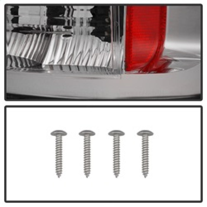 SPYDER 5002563 Spyder Dodge RAM 02-06 1500/RAM 2500/3500 03-06 LED Tail Light Chrome ALT-YD-DRAM02-LED-C