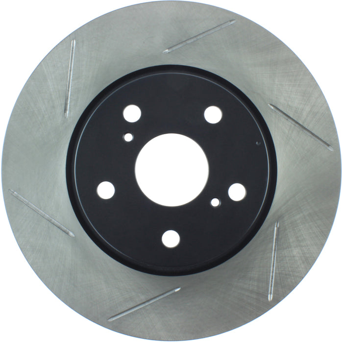 Stoptech 126.44040SR StopTech Power Slot 86-92 Supra ALL Front Right SportStop Slotted Rotor