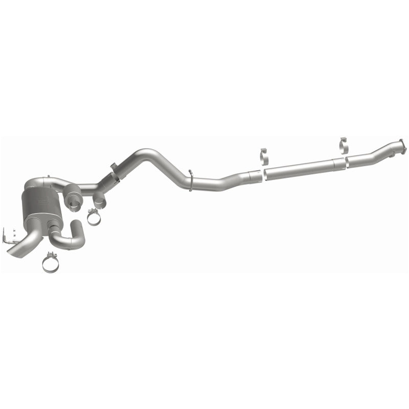 Magnaflow 19559 MagnaFlow 2021 Ford Bronco Overland Series Cat-Back Exhaust w/ Single Straight Driver Exit- No Tip