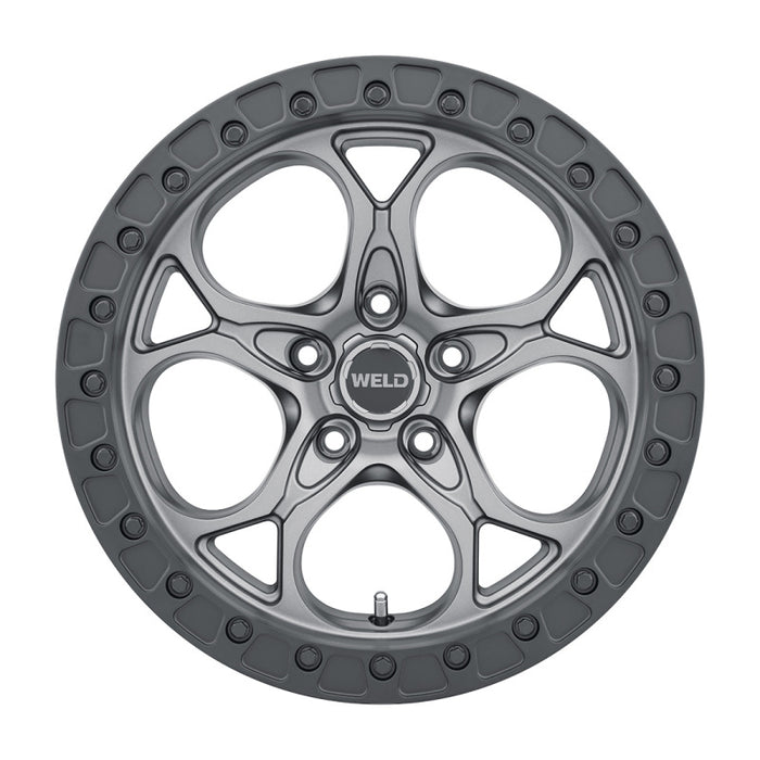 Weld W10779075500 Off-Road W107 17X9.0 Ledge 5X127 ET00 BS5.00 Satin Gun 71.5