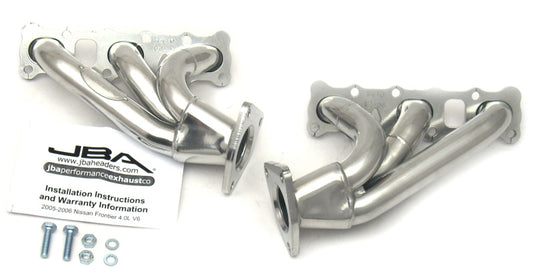 JBA 1410SJS 04-15 Nissan 4.0L V6 1-5/8in Primary Silver Ctd Cat4Ward Header