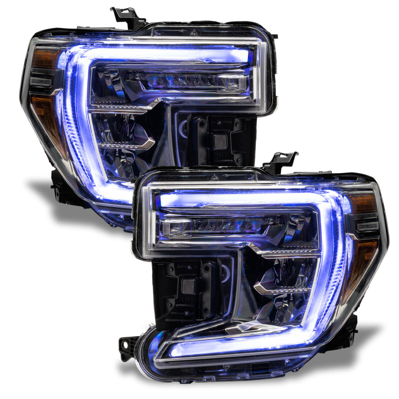ORACLE Lighting 1287-334 Oracle 19-21 GMC Sierra 1500 RGB+W Headlight DRL Upgrade Kit - ColorSHIFT w/o Cntrl SEE WARRANTY