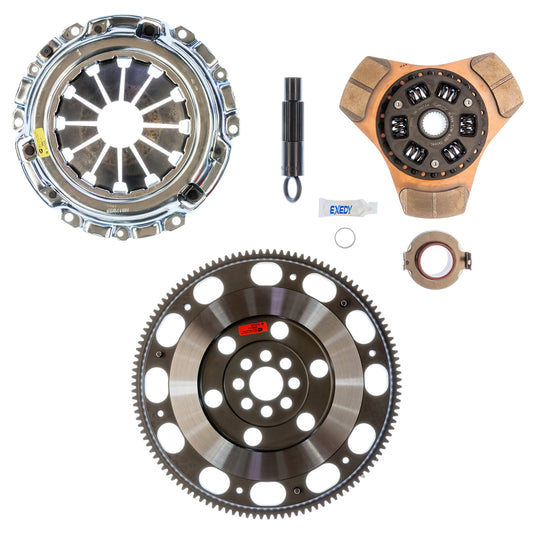 Exedy 08951FW 2002-2006 Acura RSX Base L4 Stage 2 Cerametallic Clutch Thick Disc Incl. HF02 Lightweight FW