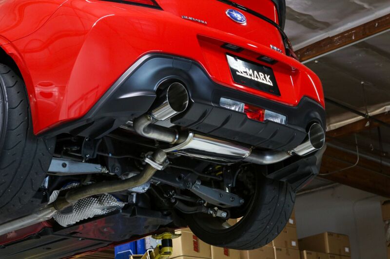 Remark RO-TSZ8-SM 22+ Subaru BRZ/Toyota GR86 Axle-Back Exhaust - Stainless Single Wall Tips