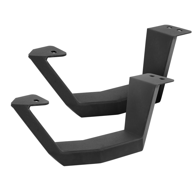 Go Rhino 69420000PC RB10 Running Boards - Tex Black - 4in Drop Down Steps (Pair)