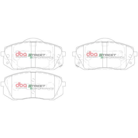 DBA DB2174SP 20-23 Hyundai Kona N-Line Street Performance Front Brake Pads