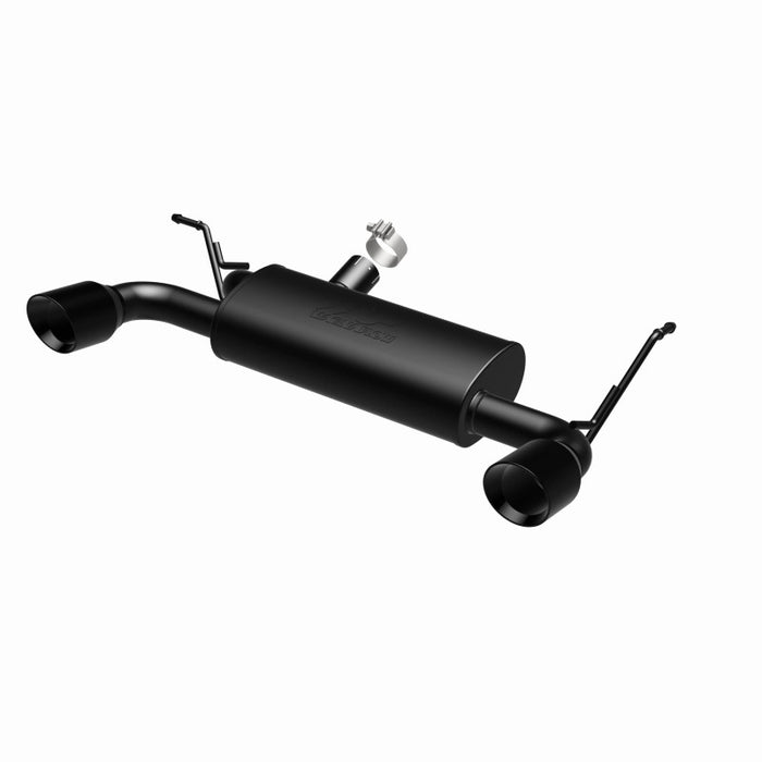 Magnaflow 15160 MagnaFlow 07-17 Jeep Wrangler JK 3.8/3.6L Dual Split Rear Exit Black Axle-Back Exhaust
