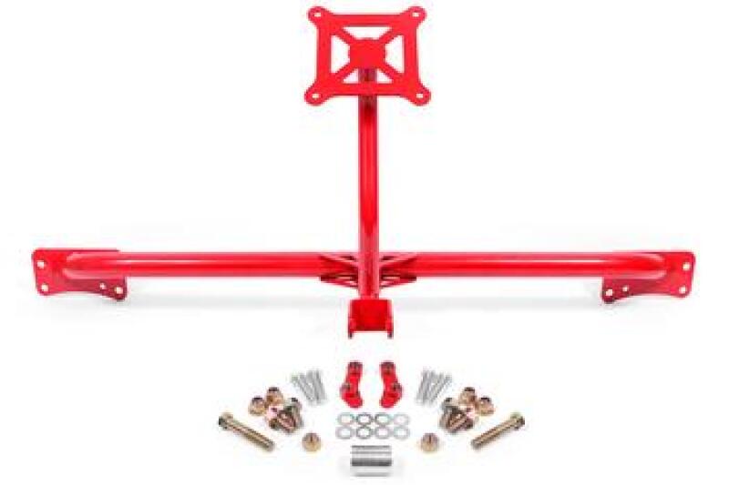 BMR Suspension PM760R BMR 2015-2019 Ford Mustang Bolt-On Parachute Mount - Red