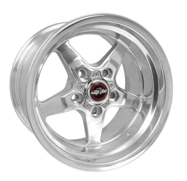 Race Star 92-510250DP 92 Drag Star 15x10.00 5x4.75bc 5.50bs Direct Drill Polished Wheel