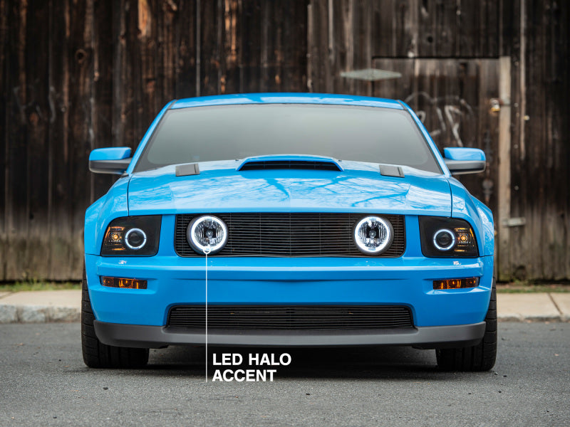 Raxiom 49133 05-12 Ford Mustang GT LED Halo Fog Lights (Chrome)