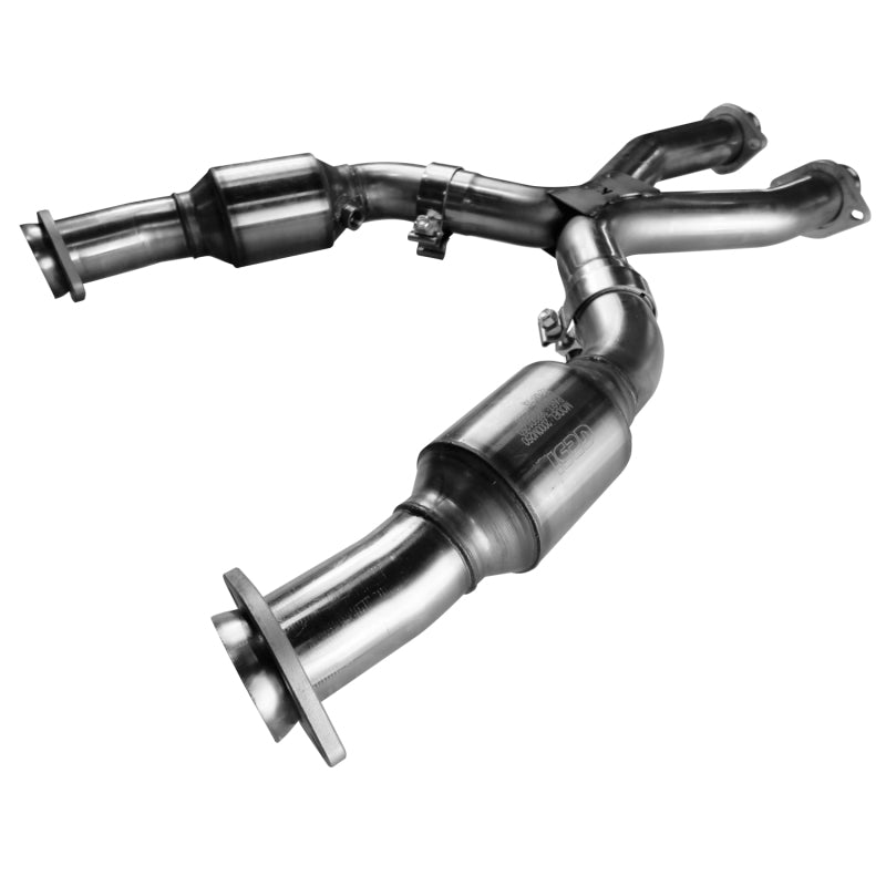 Kooks Headers 11203240 Kooks 99-04 Ford Mustang GT / Cobra 2 1/2in In x 2 1/2in OEM Out Cat SS X Pipe Kooks HDR Req