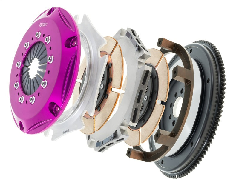 Exedy NM012SD 1989-1994 Nissan 240SX Hyper Twin Cerametallic Clutch Sprung Center Disc Push Type Cover