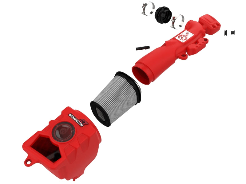 aFe 51-76217-R Momentum GT Pro DRY S Cold Air Intake System 2018+ Jeep Wrangler (JL) V6 3.6L (Red Edition)