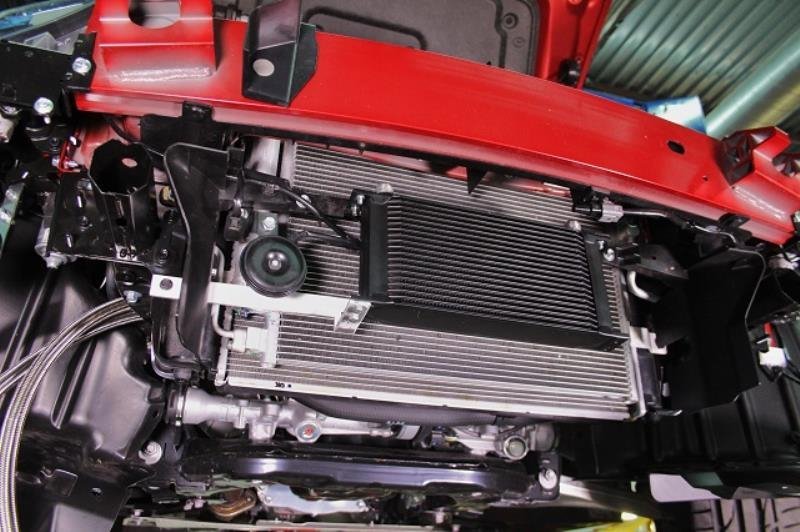 Mishimoto MMOC-MIA-19TBK 2019+ Mazda Miata ND2 Thermostatic Oil Cooler Kit - Black