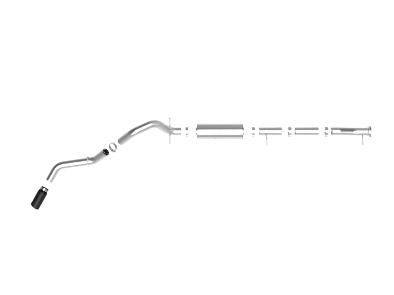 aFe 49-44122-B Apollo GT Series 3in 409SS Cat-Back Exhaust w/ Black Tip 2020 GM 2500/3500HD V8 6.6L L8T
