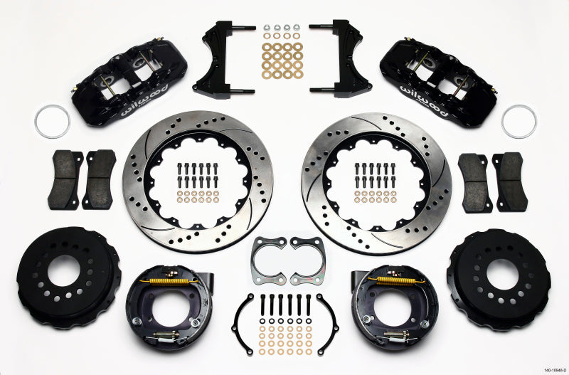 Wilwood WIL140-10948-D Brake Kit Rear Big Ford New 2.50in Offset