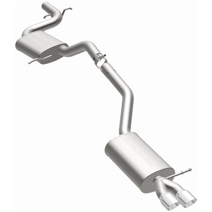 Magnaflow 15158 MagnaFlow 12 VW Jetta 2.0L Turbocharged Dual Straight D/S Rear Exit Stainless Cat Back Perf Exhaust
