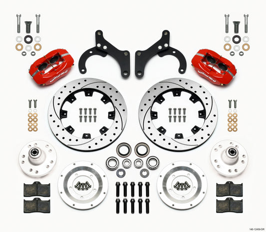 Wilwood WIL140-12459-DR Front Disc Brake Kit 63- 64 Vette 12.19in