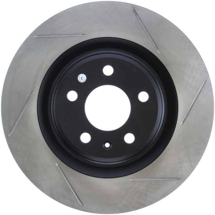 Stoptech 126.33137SL StopTech Power Slot 12-13 Audi A6 Quattro/11-12 A7 Quattro / 10-13 S4 Rear Left Slotted Rotor