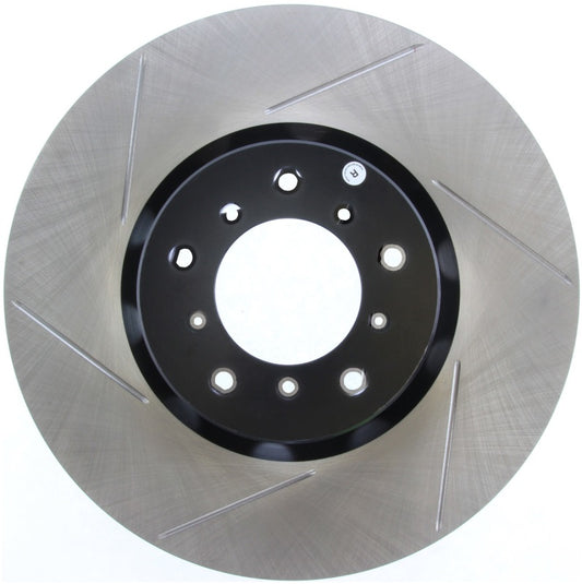 Stoptech 126.34063SR StopTech Power Slot 00-04 BMW M5 (E39) Front Right Slotted Rotor
