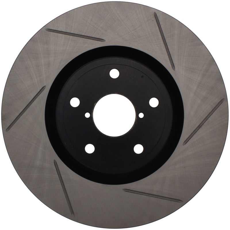 Stoptech 126.47022SL StopTech Power Slot 05-08 STi Front Left Slotted Rotor