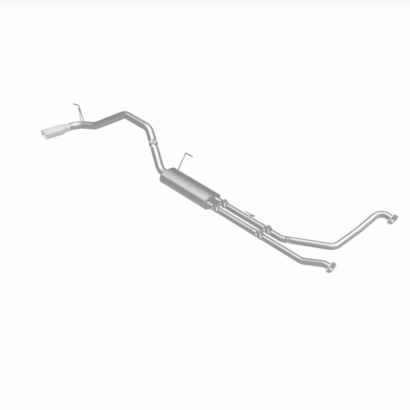 Magnaflow 19421 MagnaFlow CatBack 07-15 Nissan Titan V8 LGAS/LFLEX Single MF Polished Stainless Exhaust