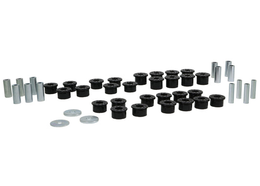 Whiteline WEK099 90-05 Mazda Miata (NA/NB Chassis) Rear Control Arm Bushing Kit
