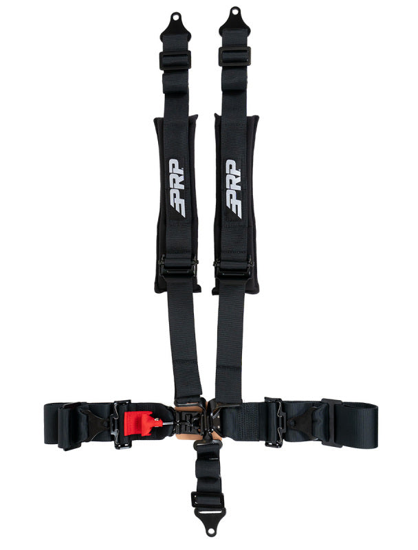 PRP Seats SB5.3X2RP PRP 5.3x2 Harness - 5 Point Harness 3In Lap Belts 2In Shoulder Belts w/ Removable Pads